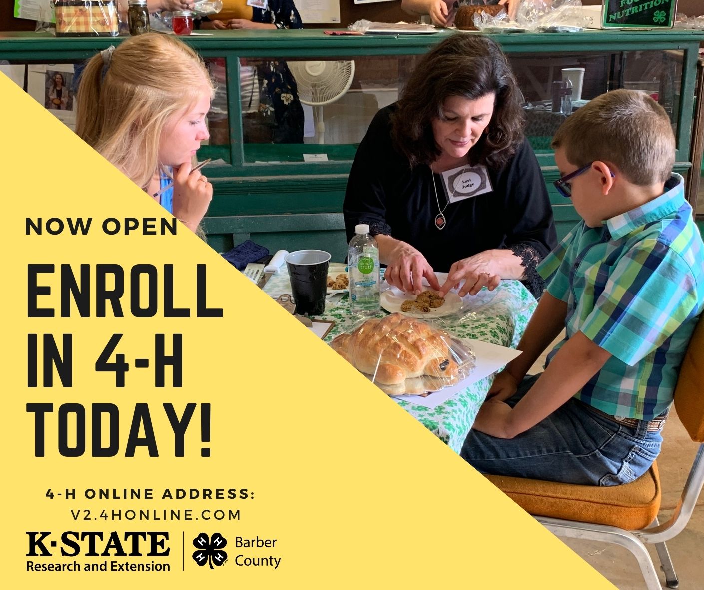 Enroll in 4-H October 1