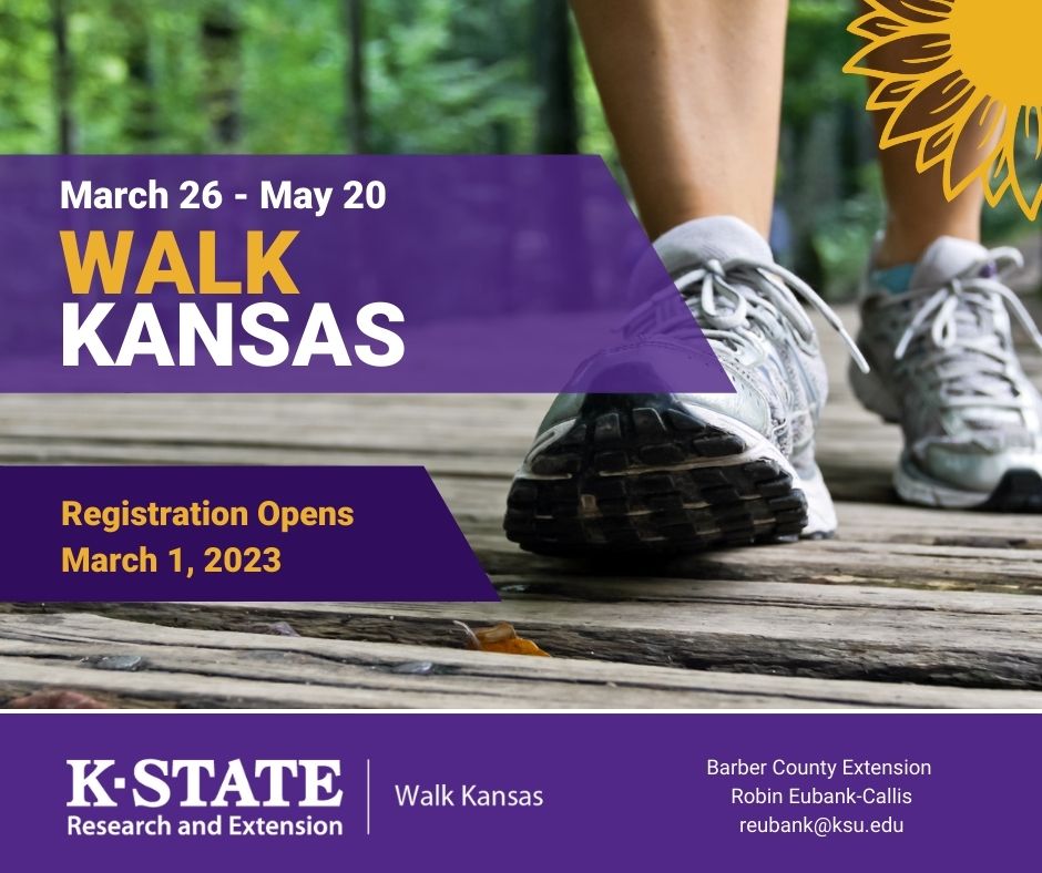 Walk Kansas Registration Starts March 1