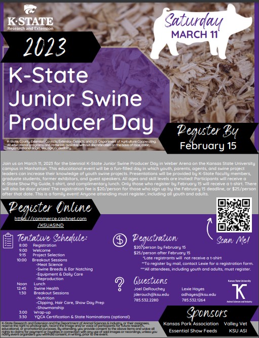 Jr Swine Producer Flyer